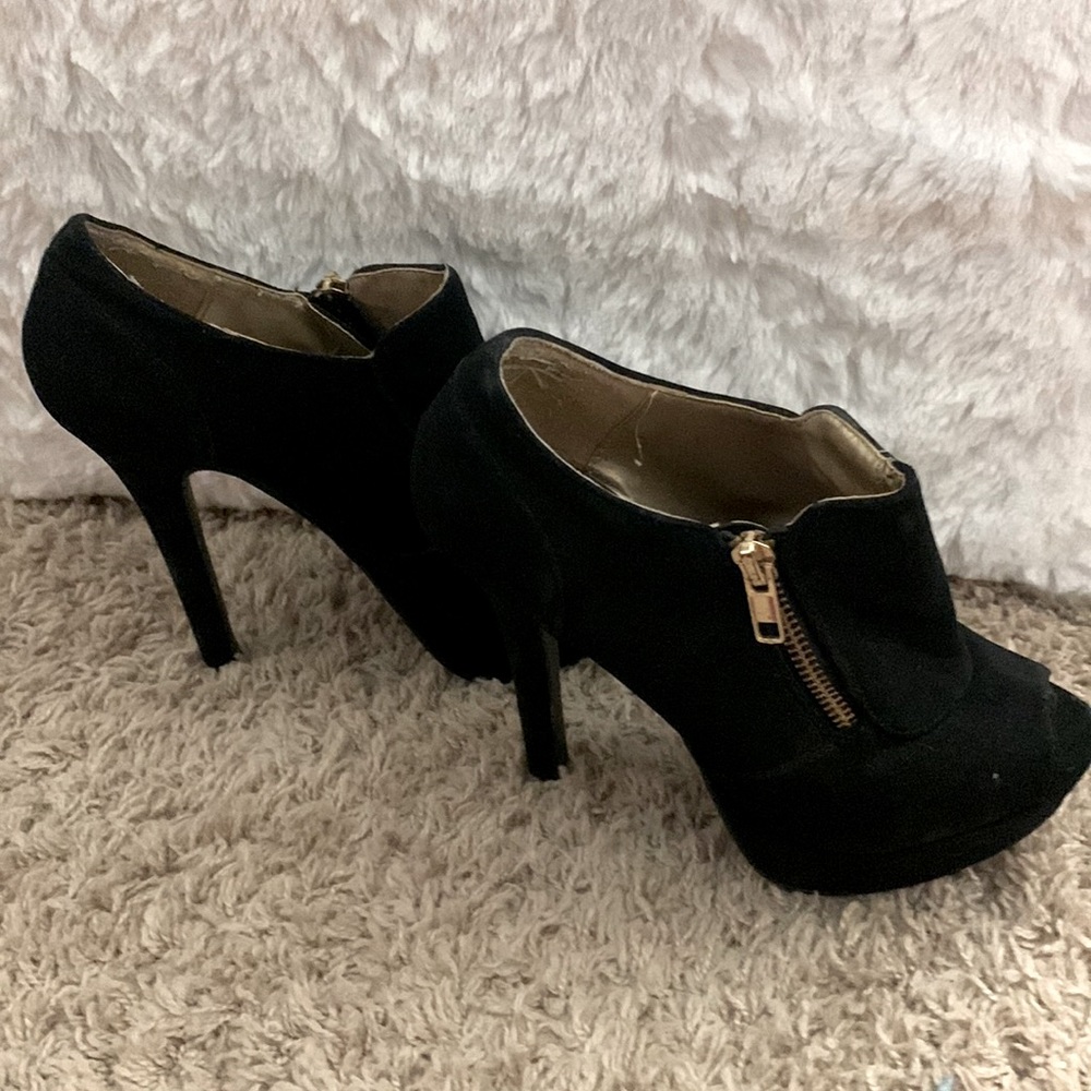 Black booties